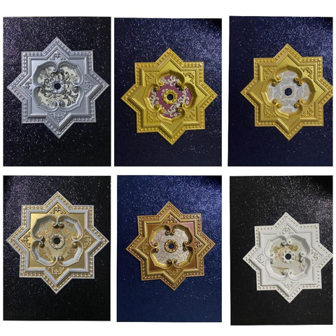 Palace Ceiling Rose Circular - DY90-P - STAR Patina 90cm