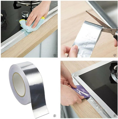 Aluminum Foil Tape apply