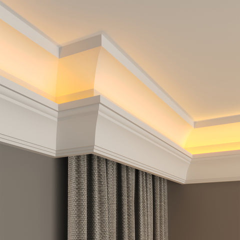 XPS LED Ceiling Coving Cornice Moulding - CLF01