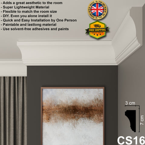 coving cornice crown moulding xps polystyrene home wall ceiling decoration