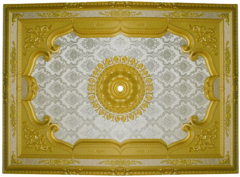 Palace Ceiling Rose Rectangular Polyurethane 140x200cm - DD140200-A