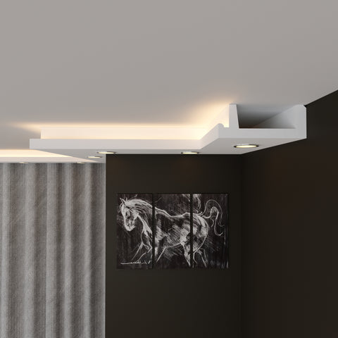 XPS LED Ceiling Coving Cornice Moulding - CLS01