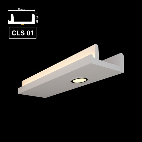 XPS LED Ceiling Coving Cornice Moulding - CLS01
