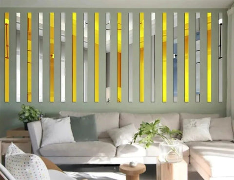 Self-Adhesive Plexiglass Strip Mirror