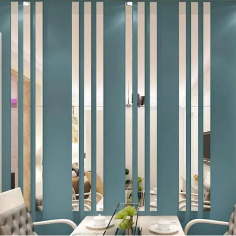 Self-Adhesive Plexiglass Strip Mirror