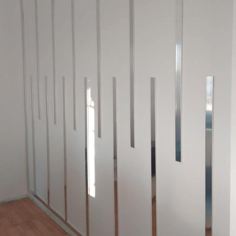 Self-Adhesive Plexiglass Strip Mirror