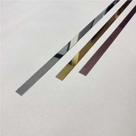 Self-Adhesive Plexiglass Strip Mirror