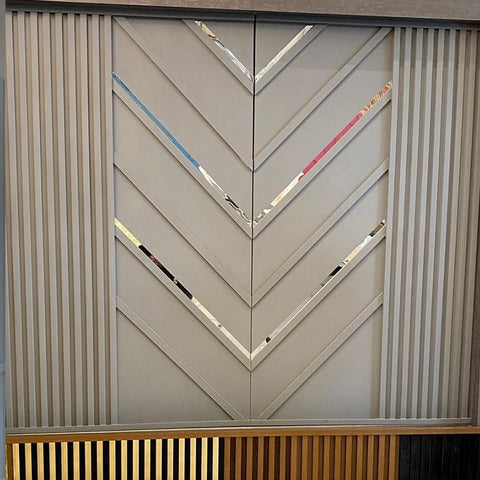 Self-Adhesive Plexiglass Strip Mirror