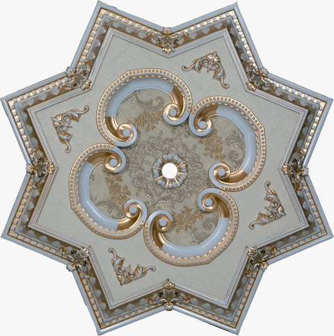 Palace Ceiling Rose - Star