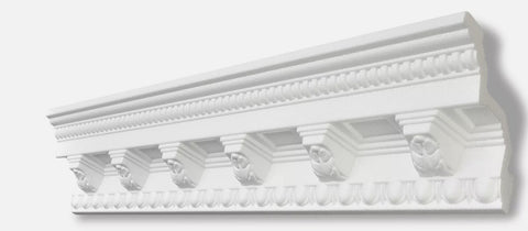 Victorian Style Polystyrene Coving Cornice Moulding - Tudor