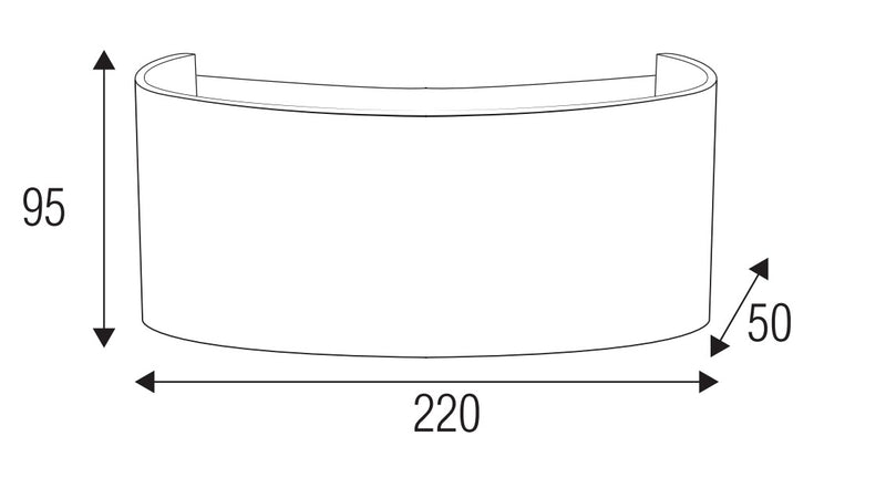 LED Garden Lamp - 4200K, 8W - Up & Down Lighting for Outdoor Spaces