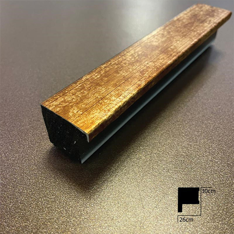 PANELING FOR WALL AND CEILING DECORATION - POLYMER RAW MATERIAL - FD120-AA 12 cm