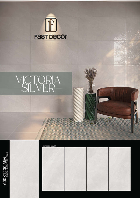 Tile for Wall - Ceramic - 600x1200x9mm - Rapalano Mix Caffe
