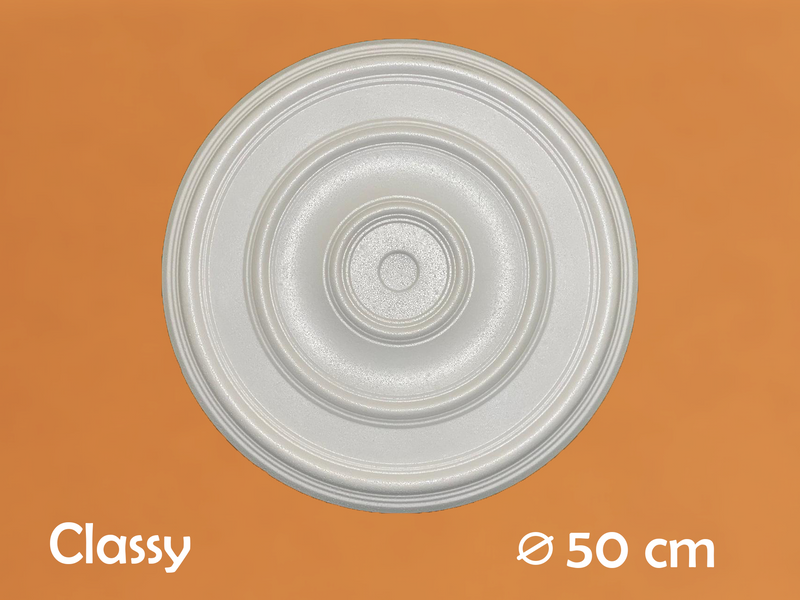 CEILING ROSE MEDALLION -  CLASSY 49.5cm