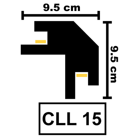 XPS LED Ceiling Coving Cornice Moulding - CLL15