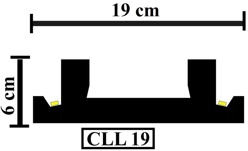 Led Coving Cornice Moulding Ceiling Decoration CLL19