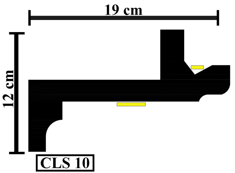 Led Coving Cornice Moulding Ceiling Decoration CLS10