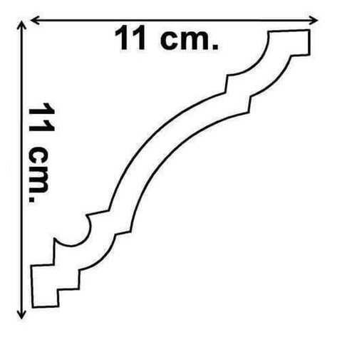 XPS Ceiling Coving Cornice Moulding - CM22
