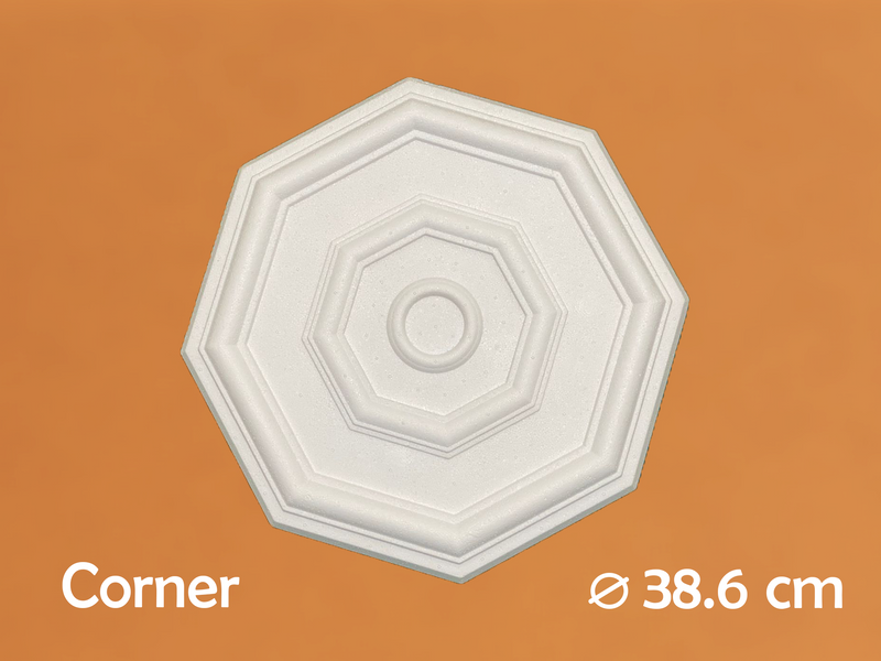 Ceiling Rose Medallion - Corner