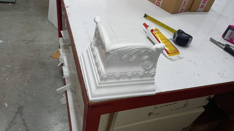 Victorian Style Polystyrene Coving Cornice Moulding - Victorian1