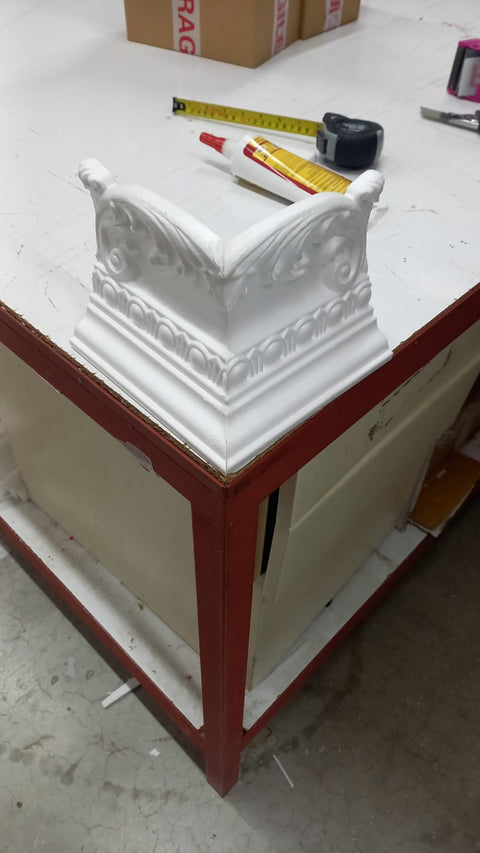 Victorian Style Polystyrene Coving Cornice Moulding - Victorian1