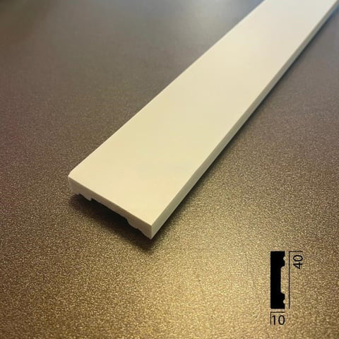 Wall & Ceiling Paintable Lath – 4 cm (FD4010-D2 4cm)