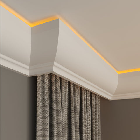 you can use this coving as cornice