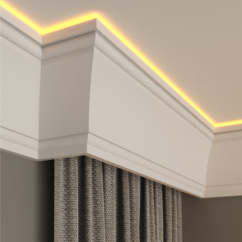 you can use as curtain cornice