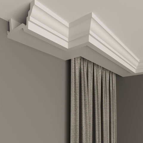 internal corner curtain cornice polystyrene for home decoration