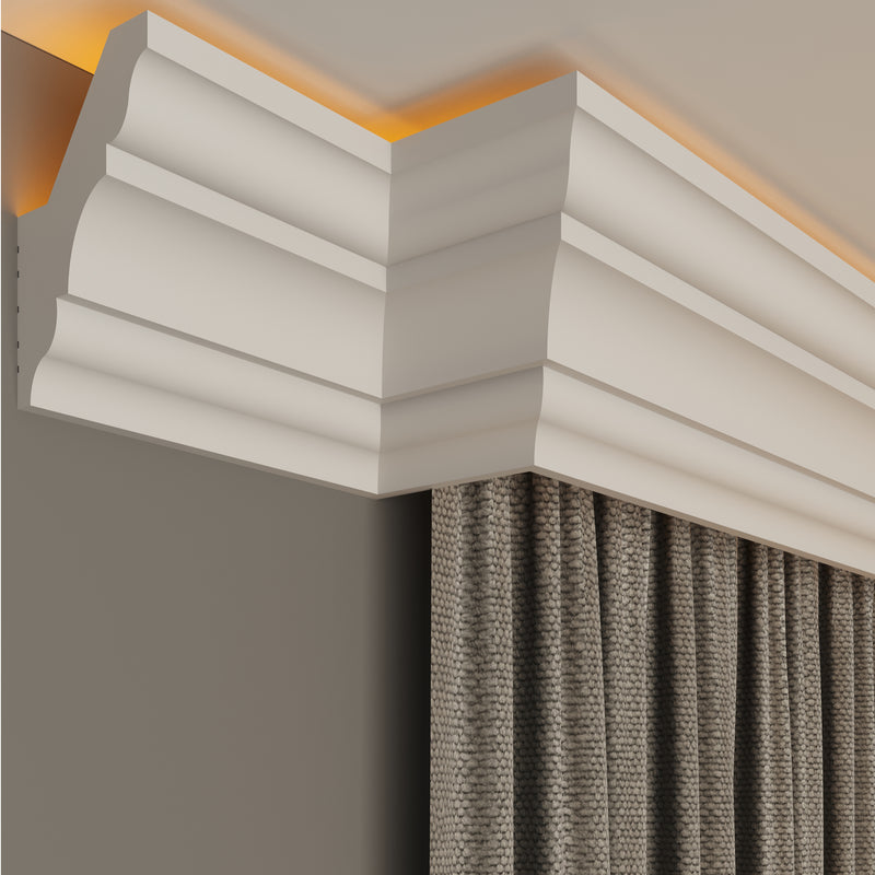 internal corner curtain cornice polystyrene for home decoration