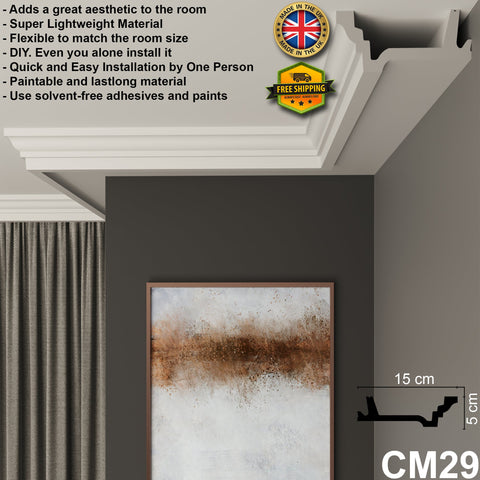 coving cornice crown moulding xps polystyrene home wall ceiling decoration