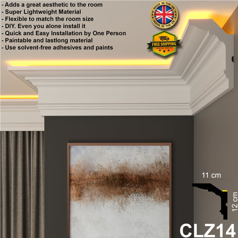 led coving cornice crown moulding xps polystyrene home wall ceiling decoration
