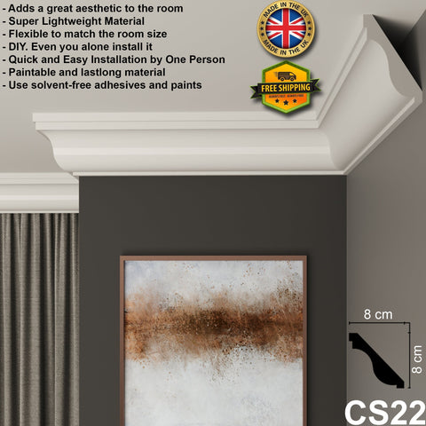 coving cornice crown moulding xps polystyrene home wall ceiling decoration