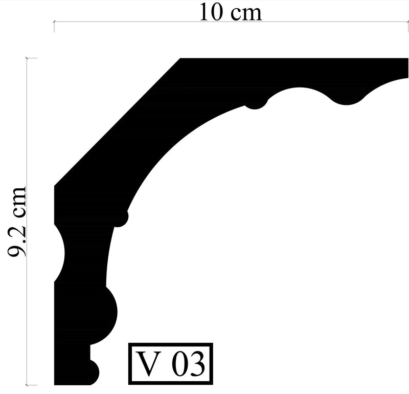 cut picture for coving cornice