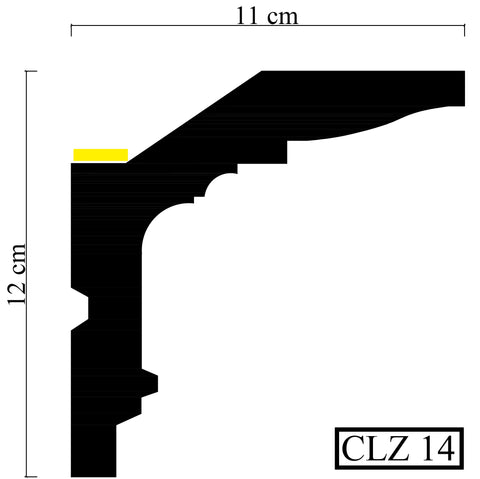 cut picture for led coving cornice