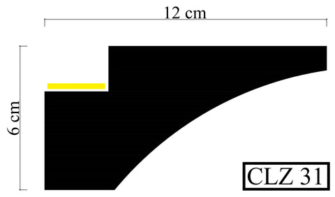 cut picture for led coving cornice