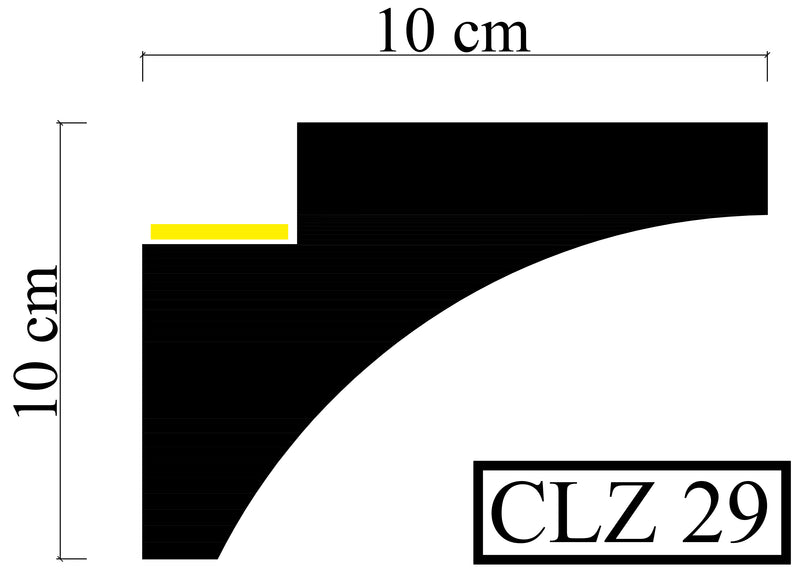 cut picture for led coving cornice