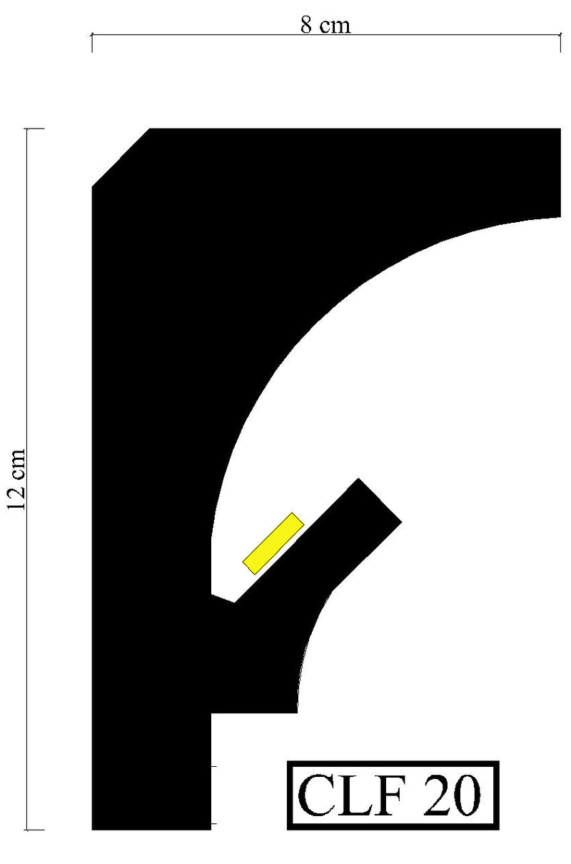 cut picture for led coving cornice