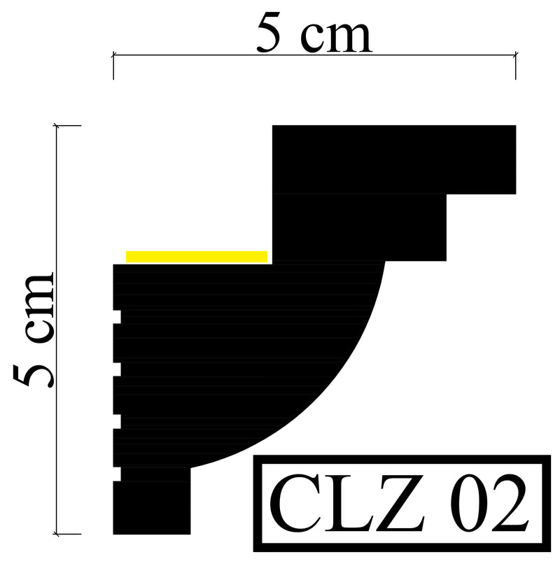 cut picture for led coving cornice