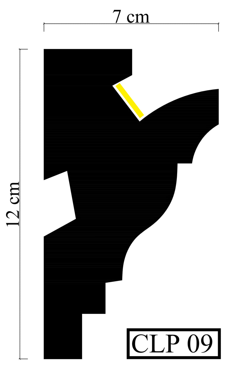 cut picture for led coving cornice