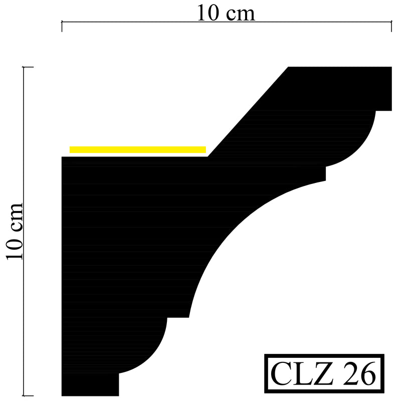 cut picture for led coving cornice