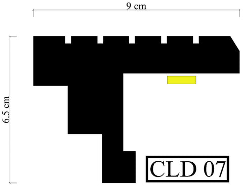 cut picture for led coving cornice