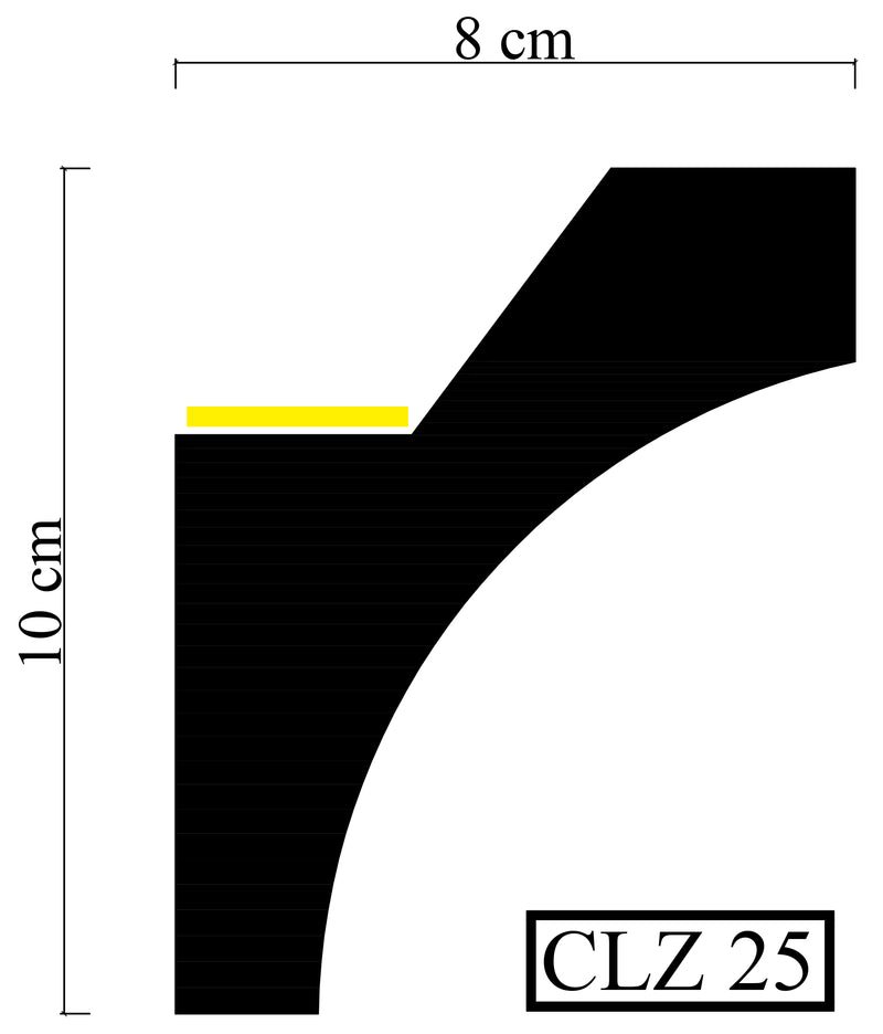 cut picture for led coving cornice