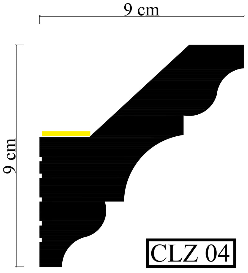 cut picture for led coving cornice