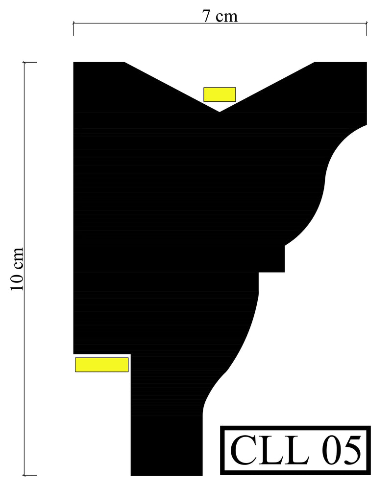 cut picture for led coving cornice