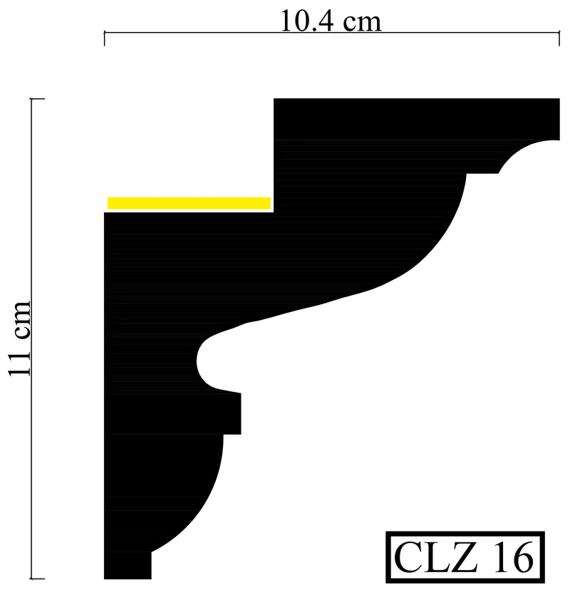 cut picture for led coving cornice