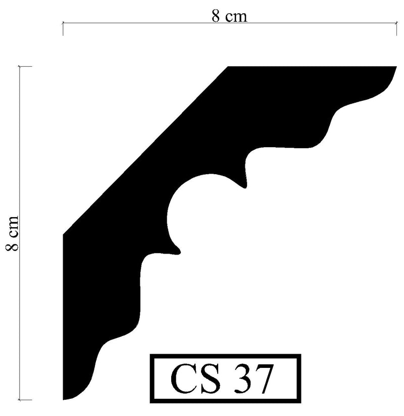 cut picture for led coving cornice