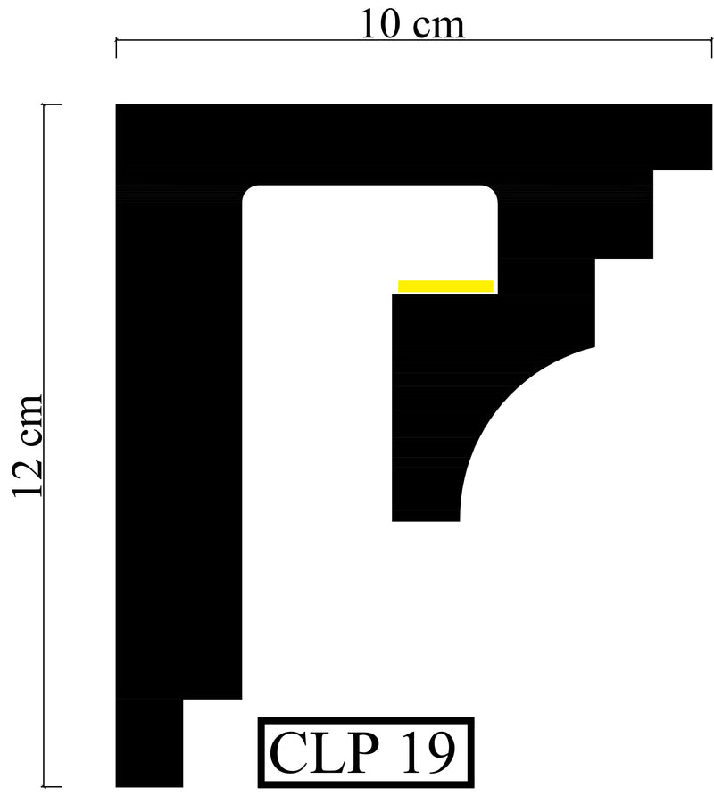 cut picture for led coving cornice