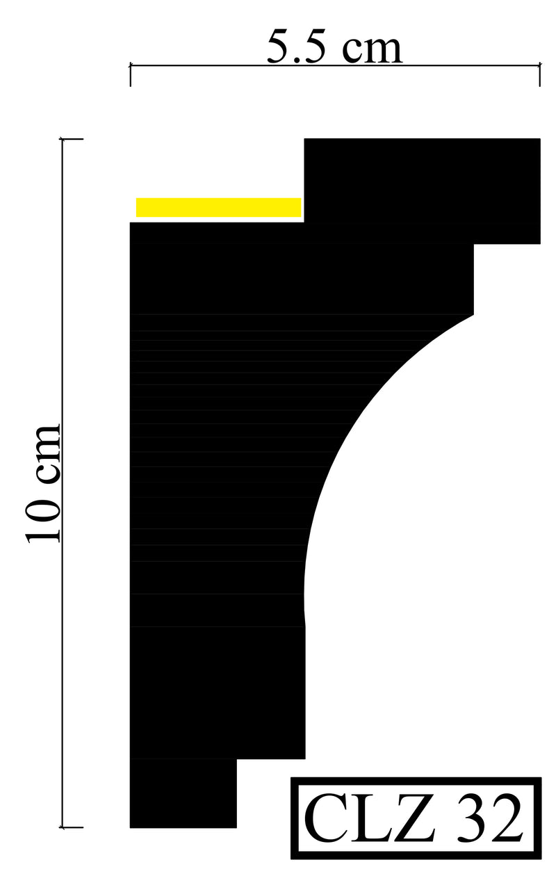 cut picture for led coving cornice