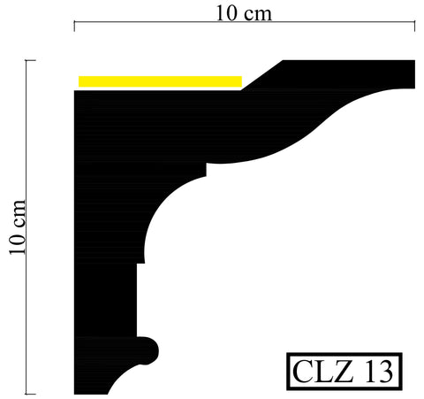 cut picture for led coving cornice